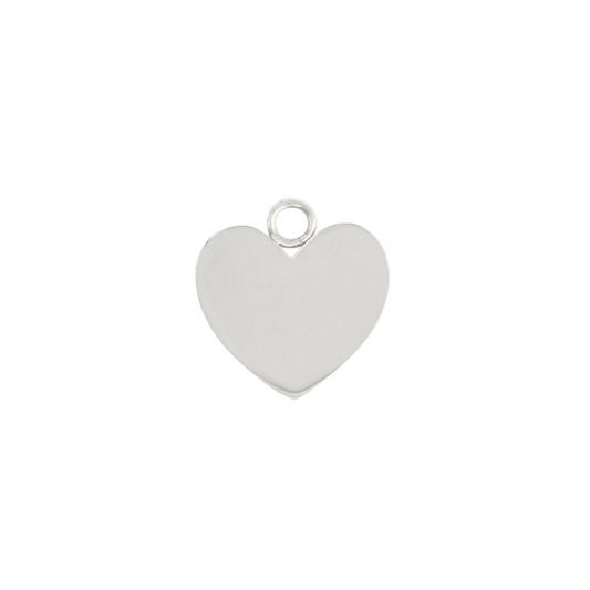 Engravable Heart Medallion WA925