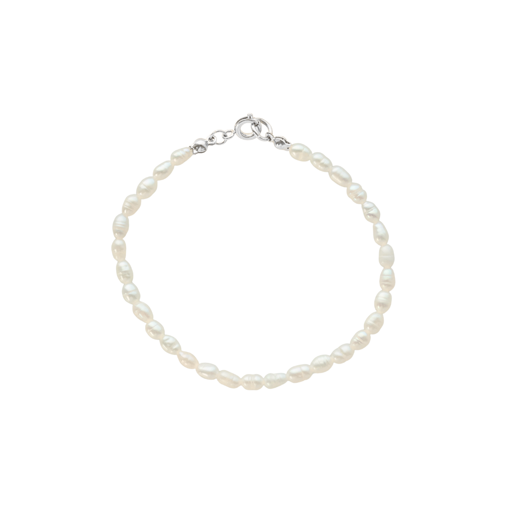 Pearl Charm Bracelet