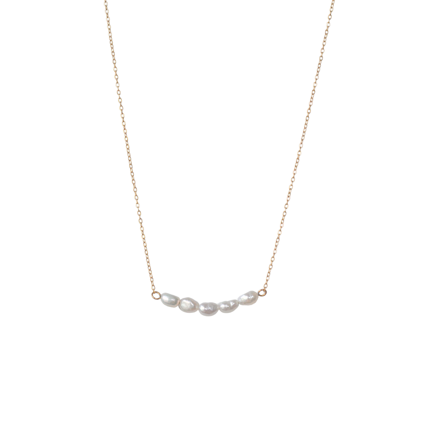 Collier De Perles Minimaliste