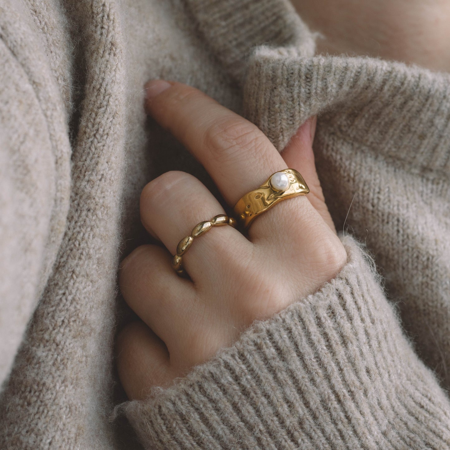 Bague à billes bombées