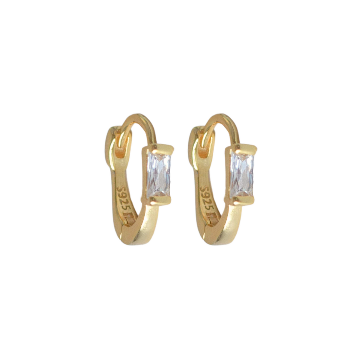 Rectangular Zirconia Hoops