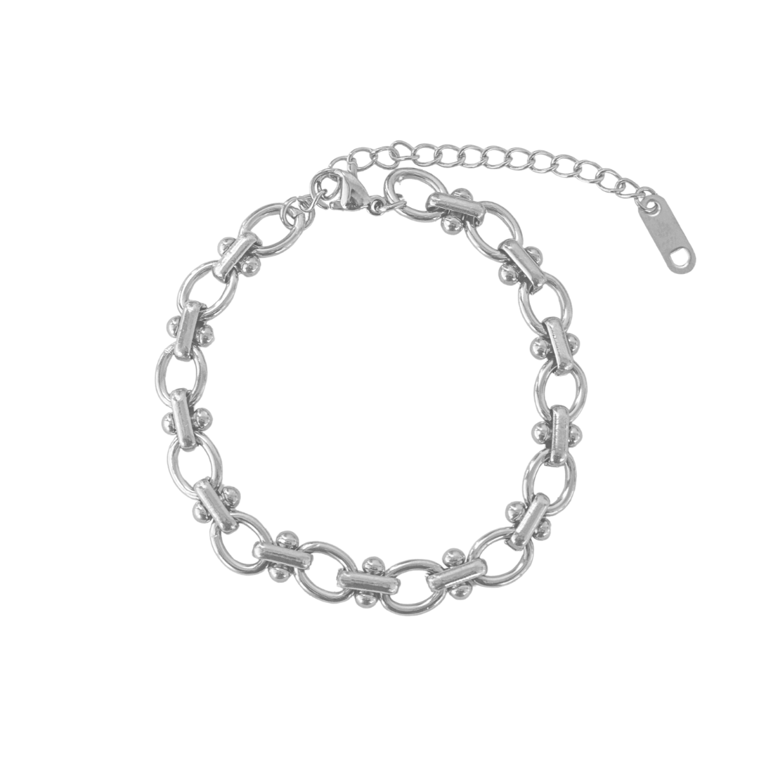 Bracelet à Mailles Ovales