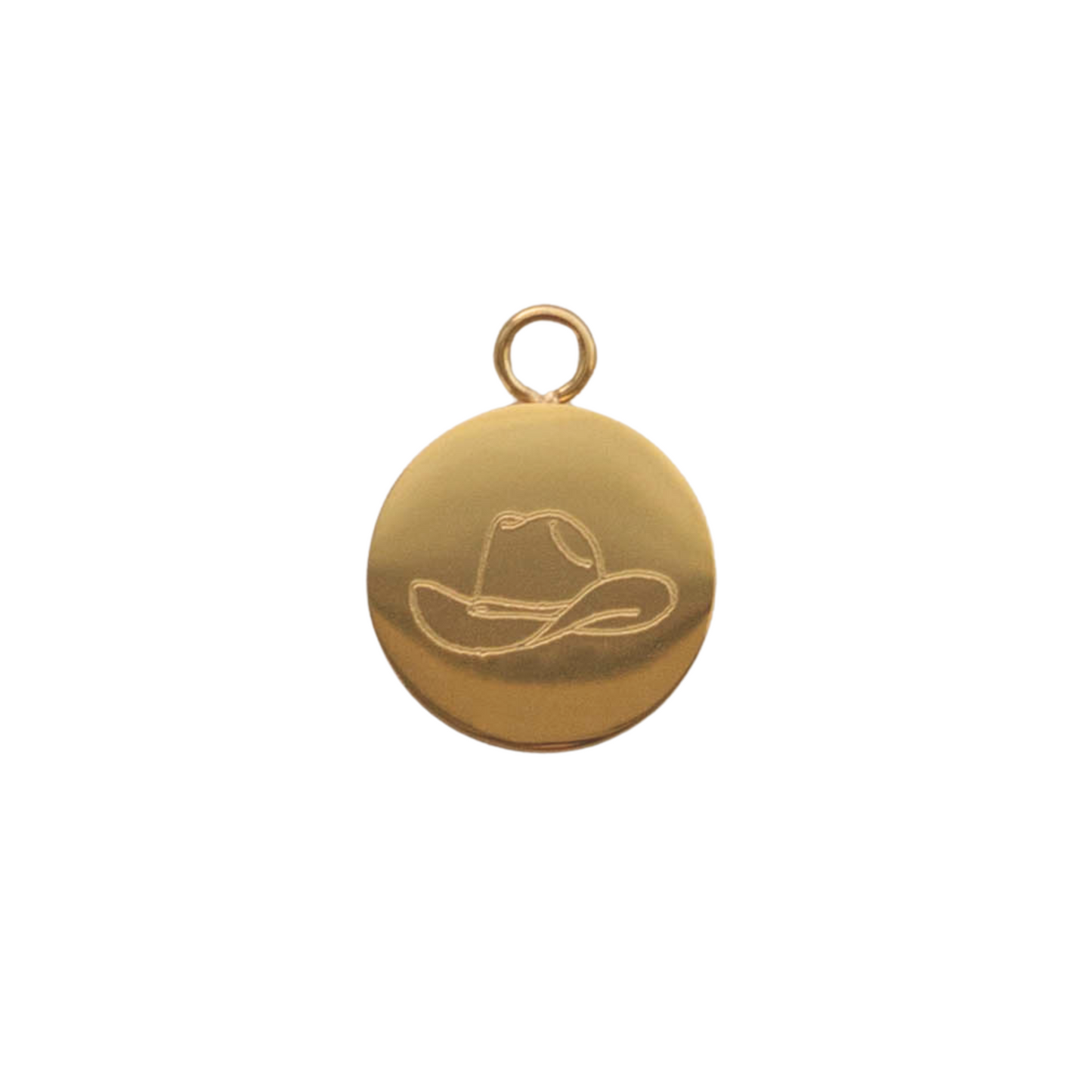 Médaillon Chapeau De Cowboy