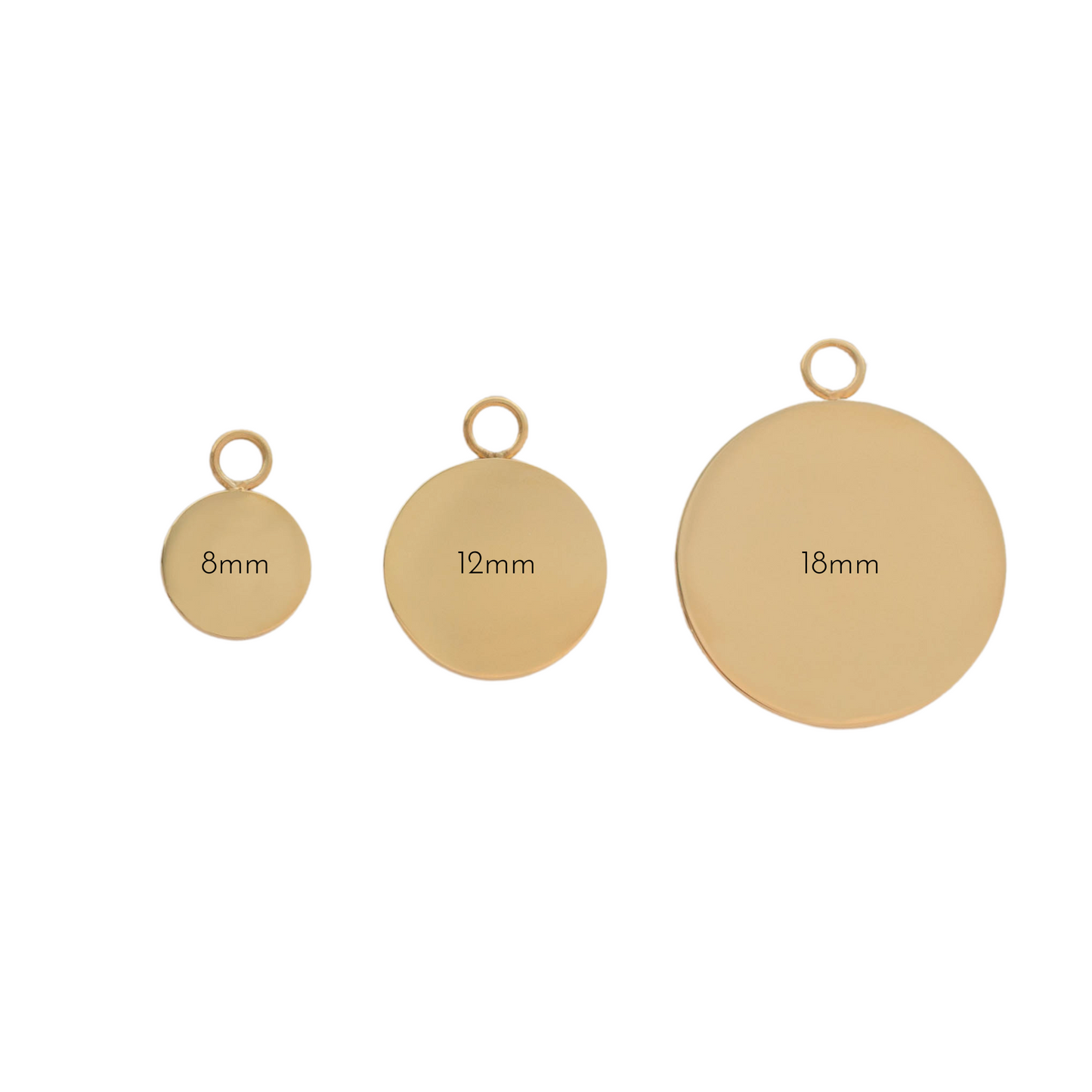 12mm Round Medallion - W01