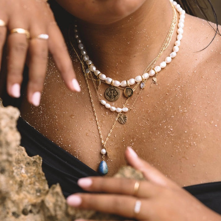 Collier De Perles Minimaliste