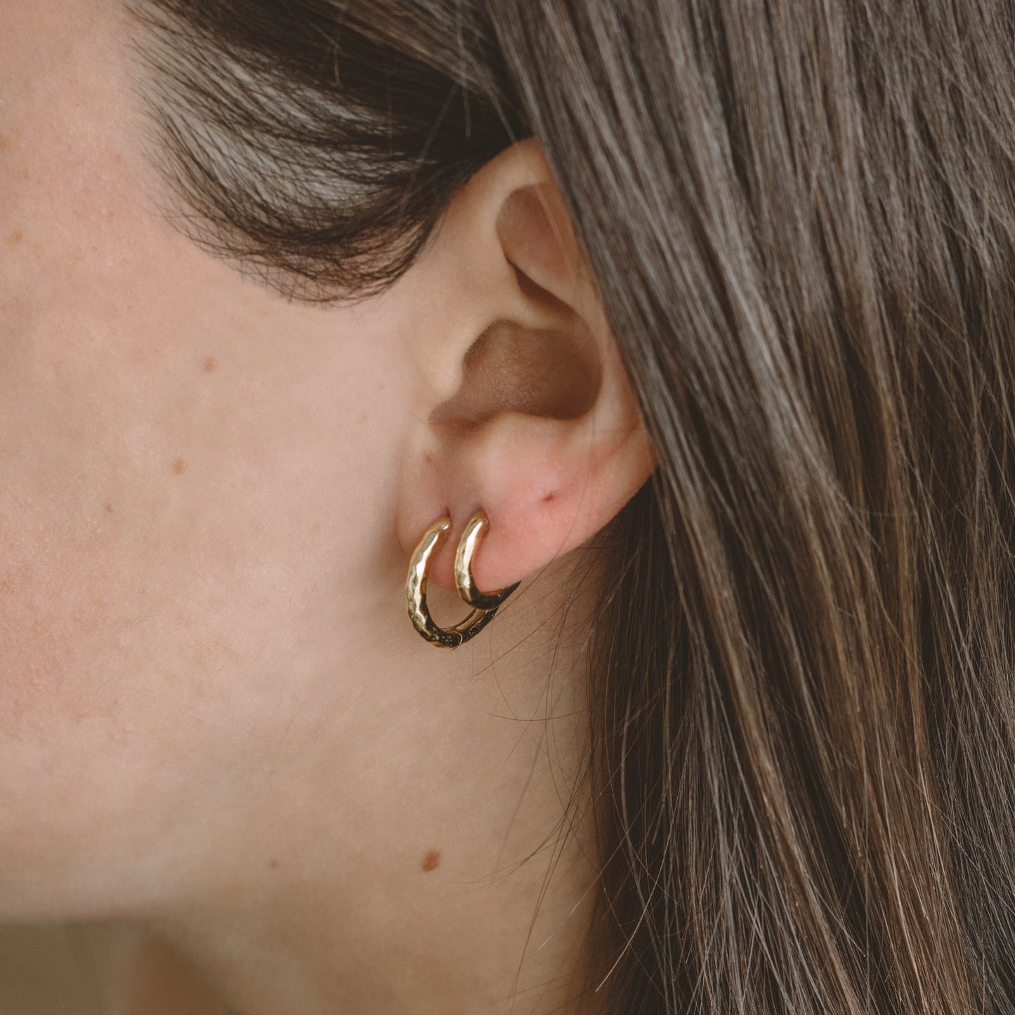 Hammered Hoops