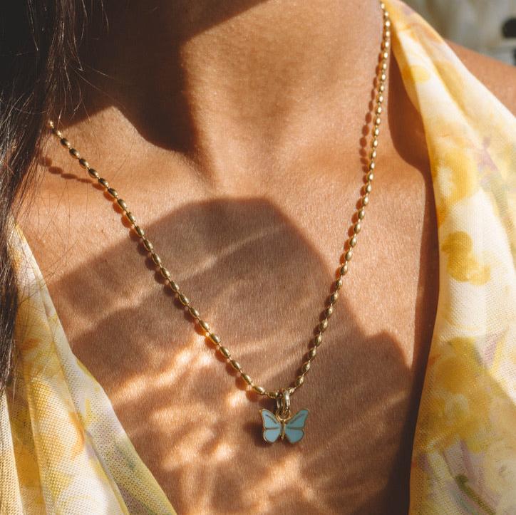 Oval Bead Necklace
