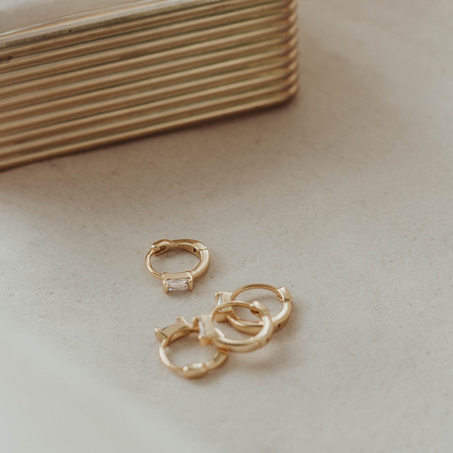 Rectangular Zirconia Hoops