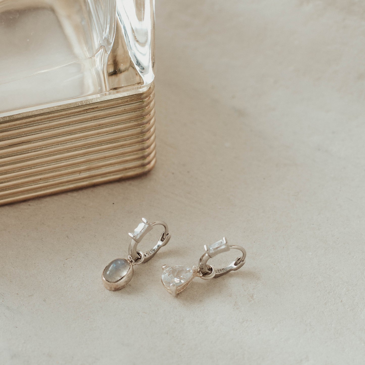 Rectangular Zirconia Hoops