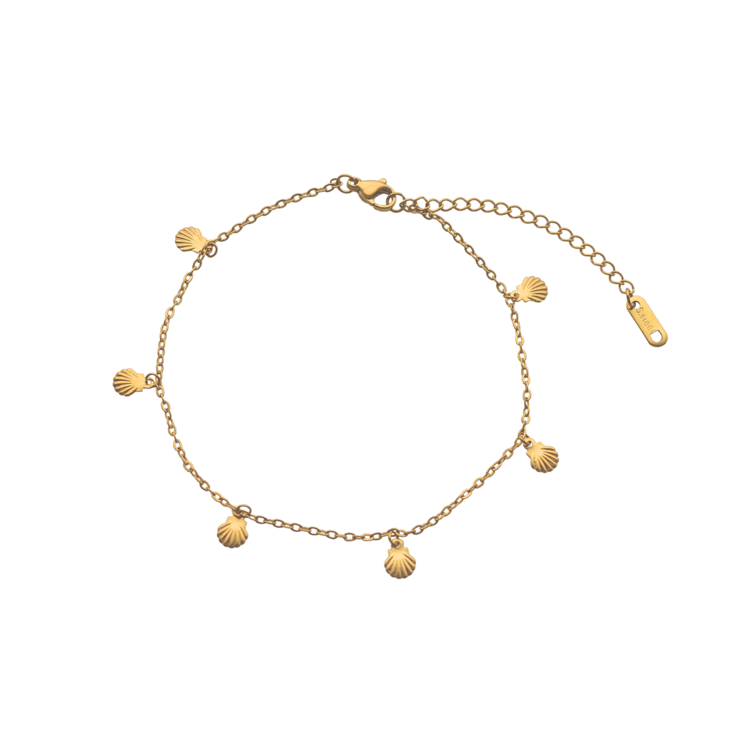 Bracelet De Cheville Petits Coquillages