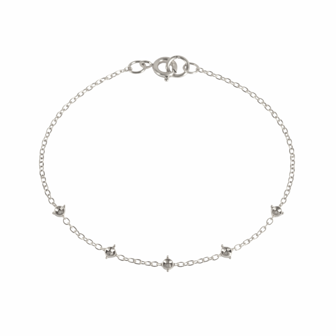 Bracelet de Cinq Pierres Personnalisable