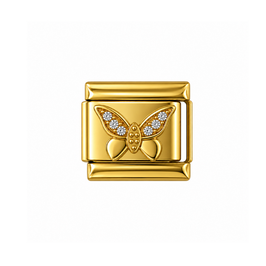Maille Papillon Zircons