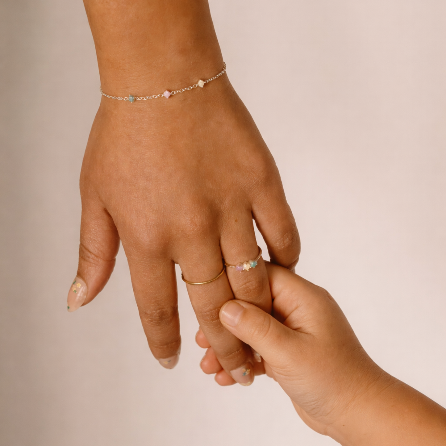 Bague de Quatre Pierres Personnalisable