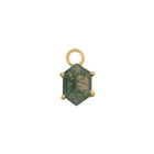 Moss Agate - Rupee Cut