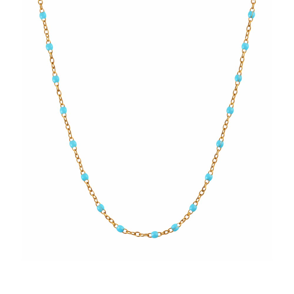 Blue Bead Chain