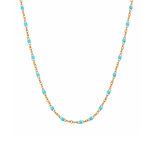 Chaîne à Billes Bleues