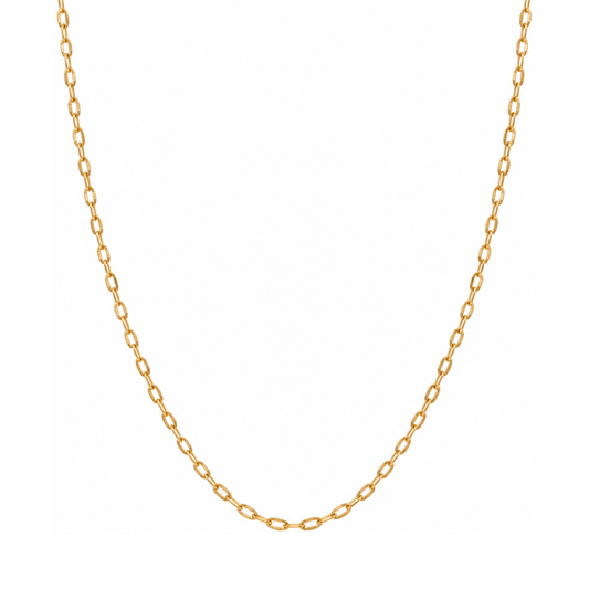 Mini Textured Paperclip Chain