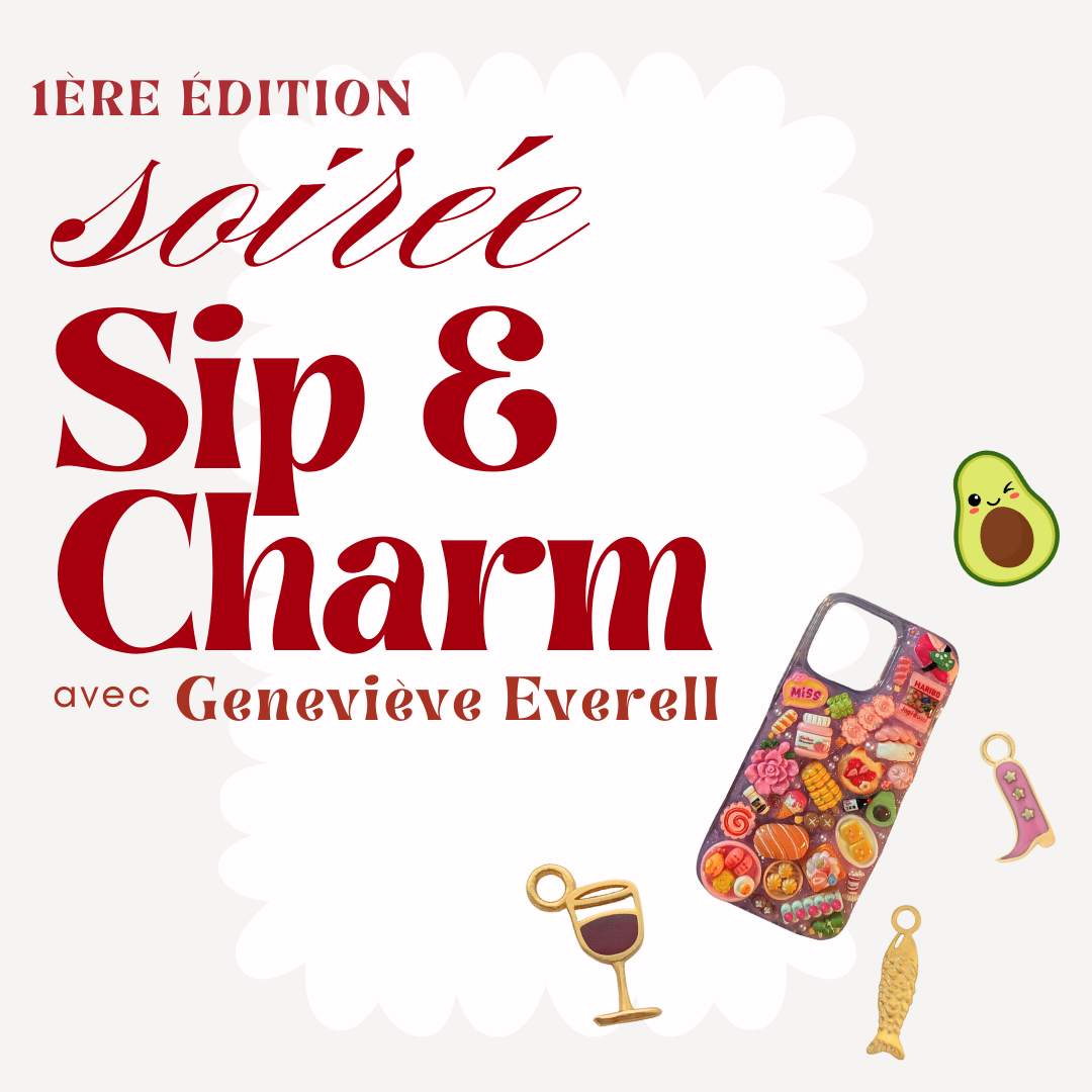 Soirée Sip & Charm avec Geneviève Everell