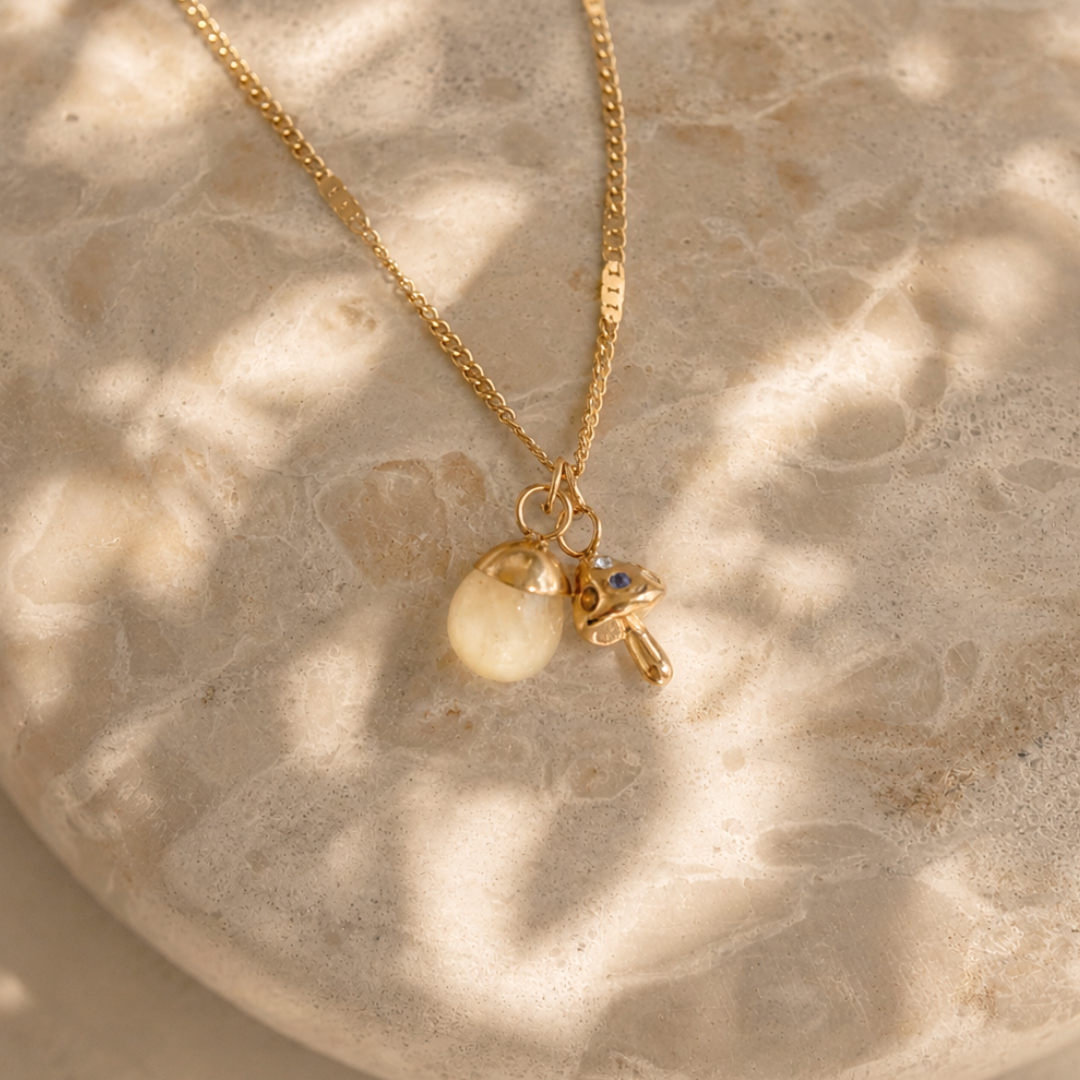 Champignon avec Zircons