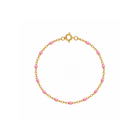 Bracelet à Billes Rose