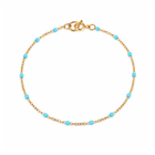 Bracelet à Billes Bleues