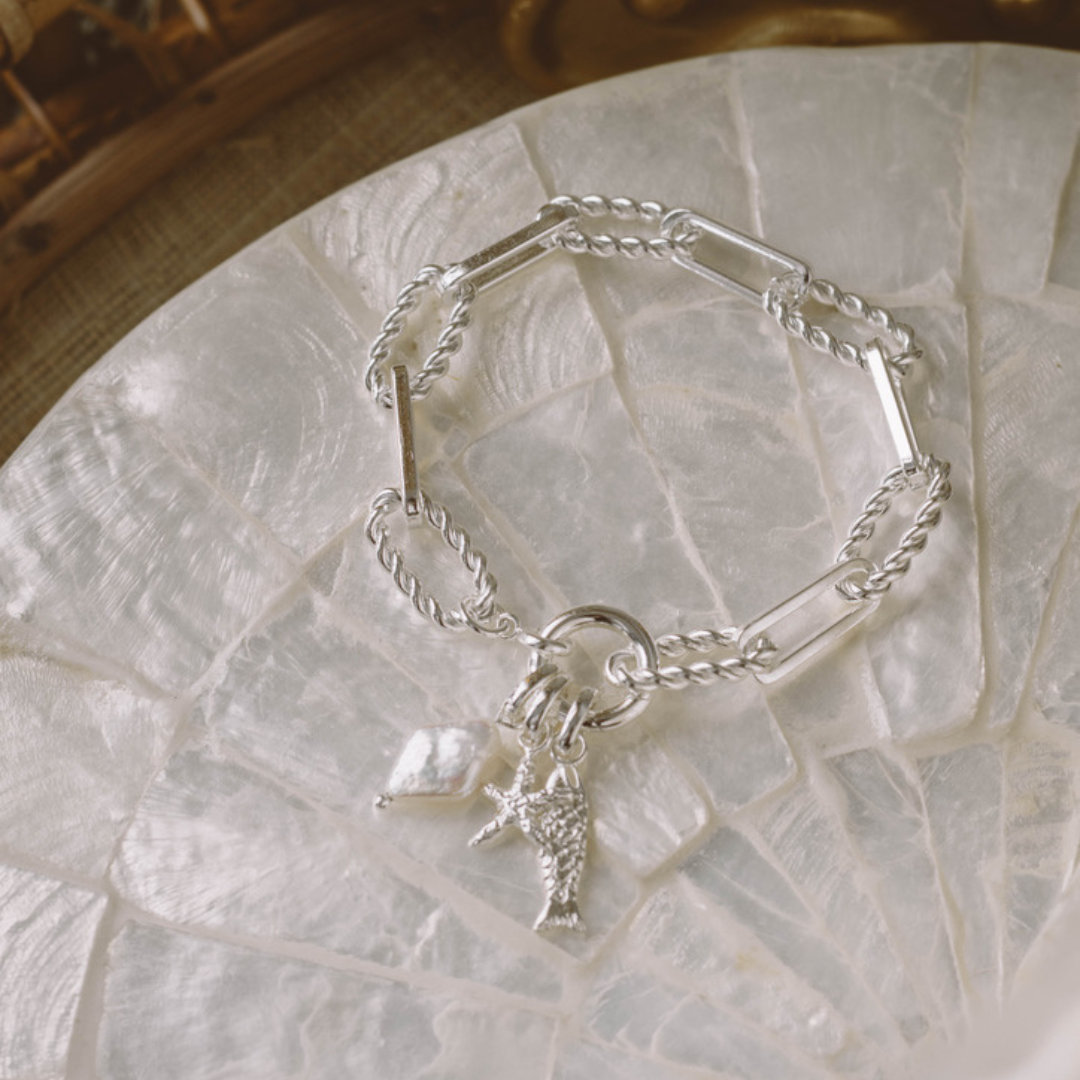 Twisted Paperclip Bracelet