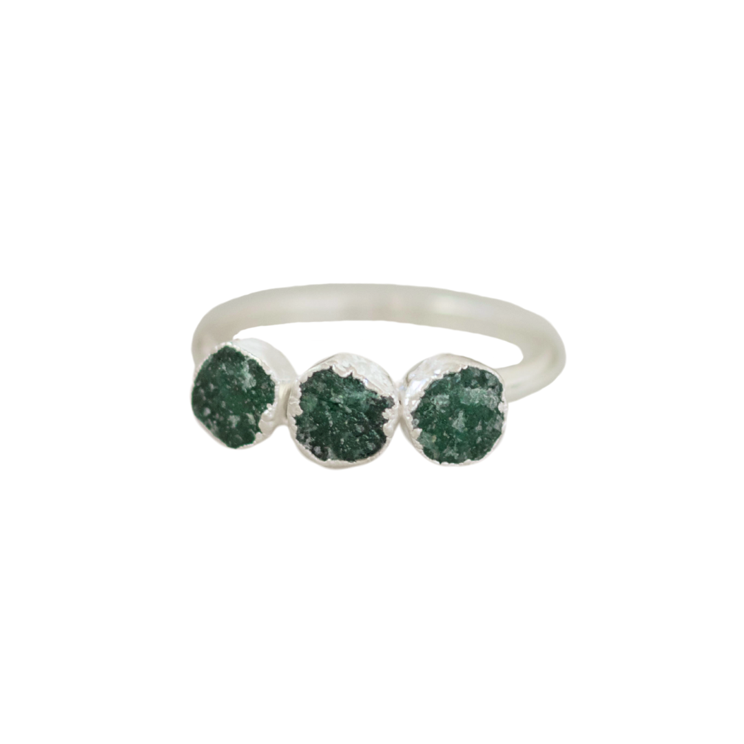 Bague Aventurine Verte