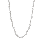 Uneven Infinite Pearl Necklace