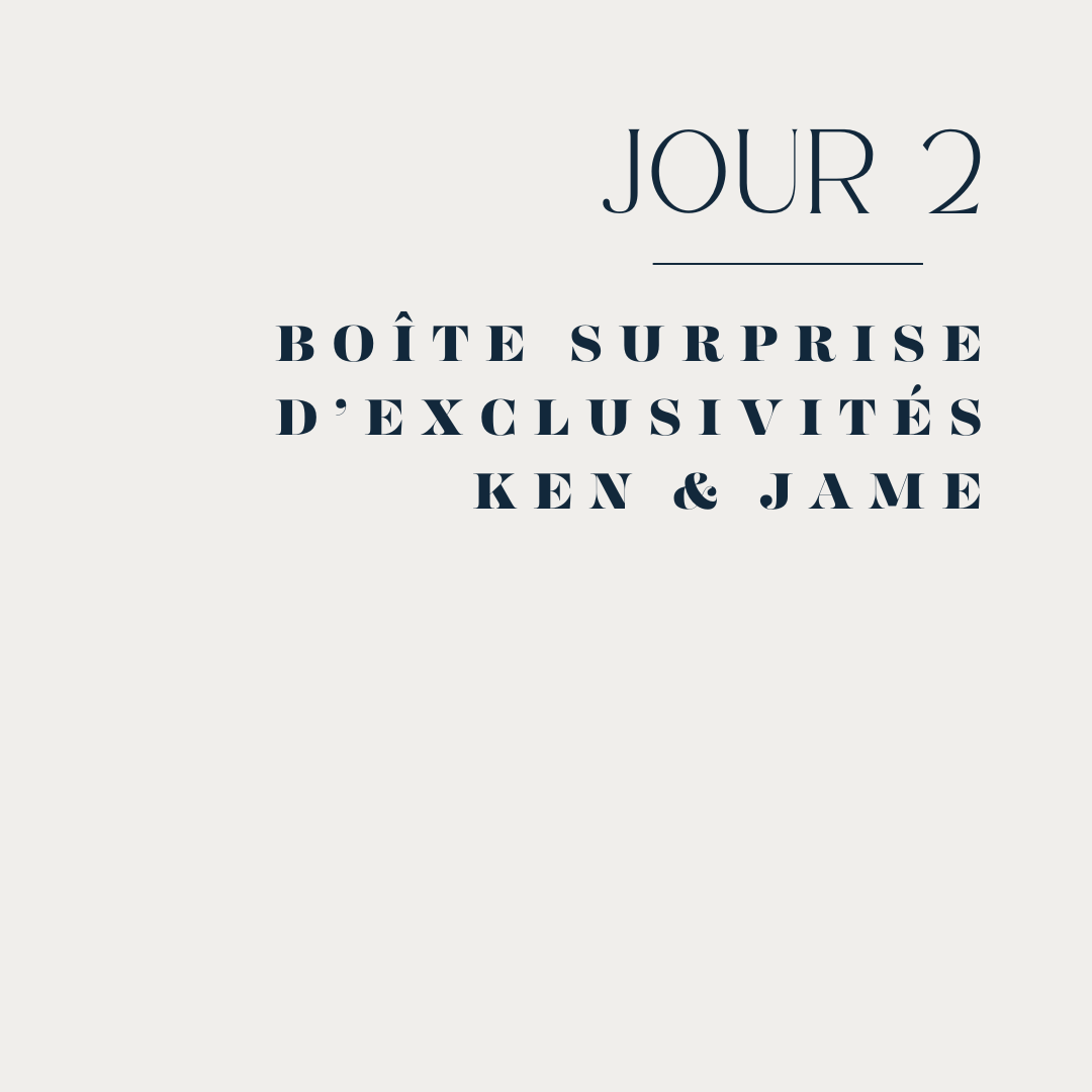 Jour 2: boîte surprise d'exclusivités