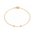 Customizable Two-Stone Bracelet