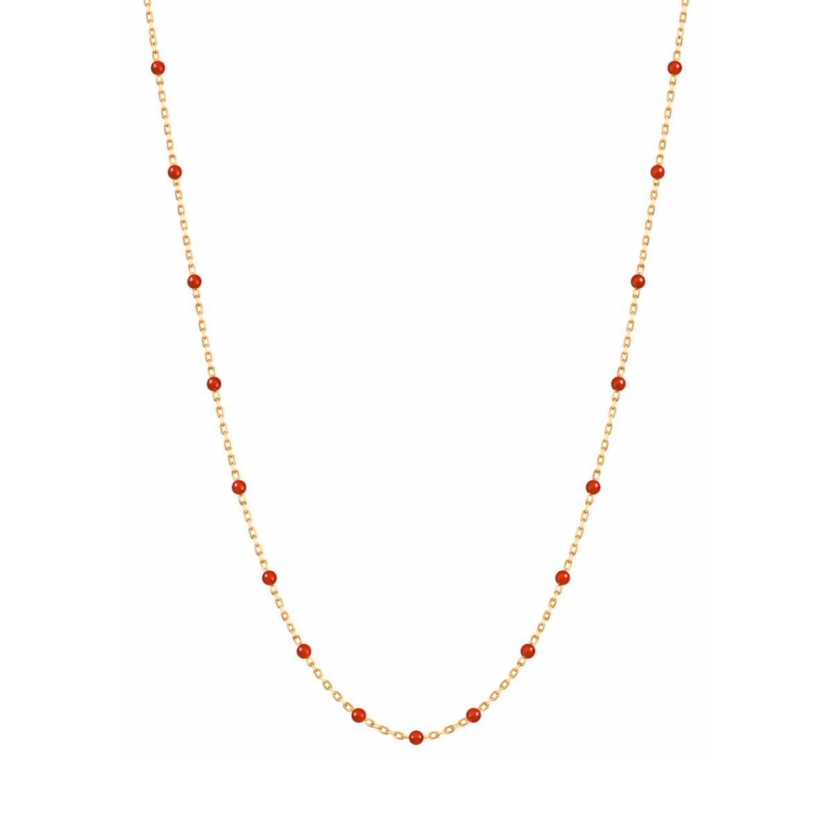 Chaîne à Billes Rouge