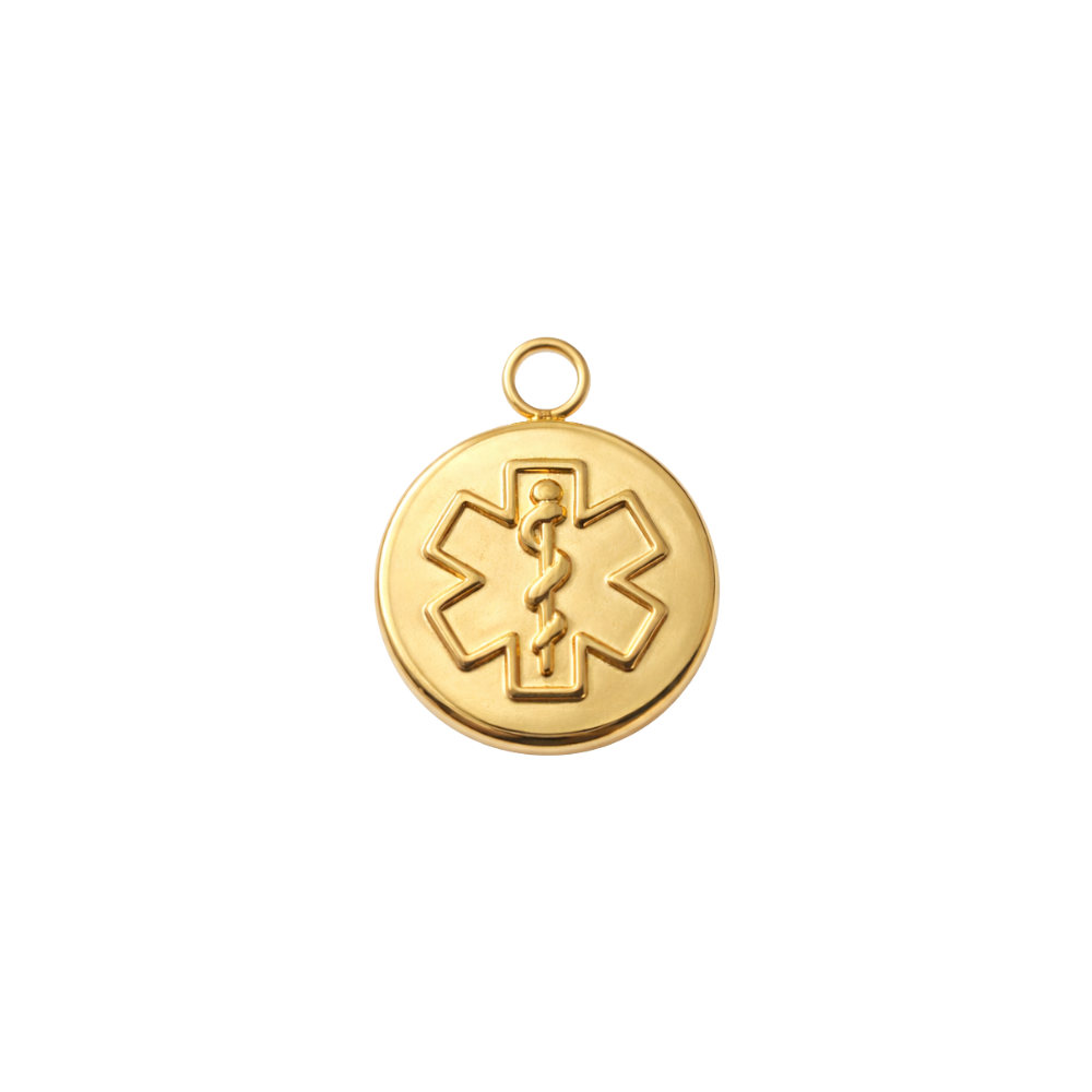 Allergy Tag - Gold