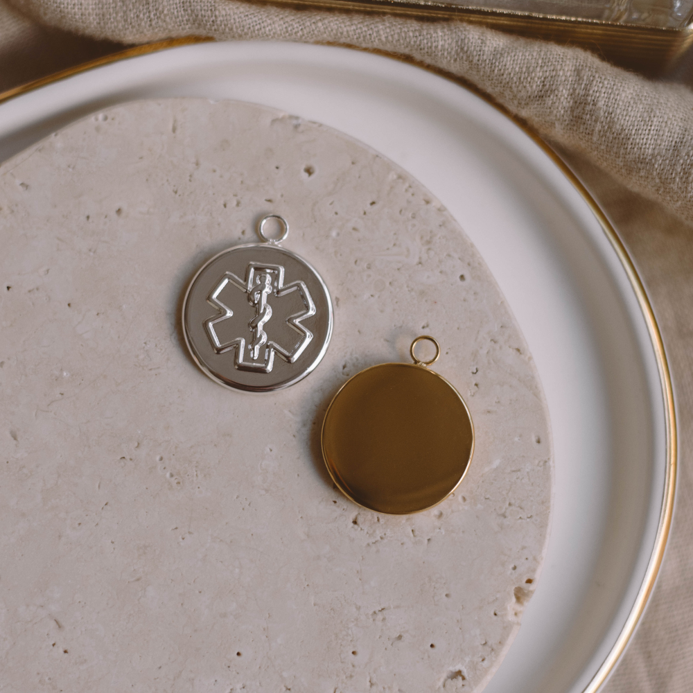 Allergy Tag - Silver