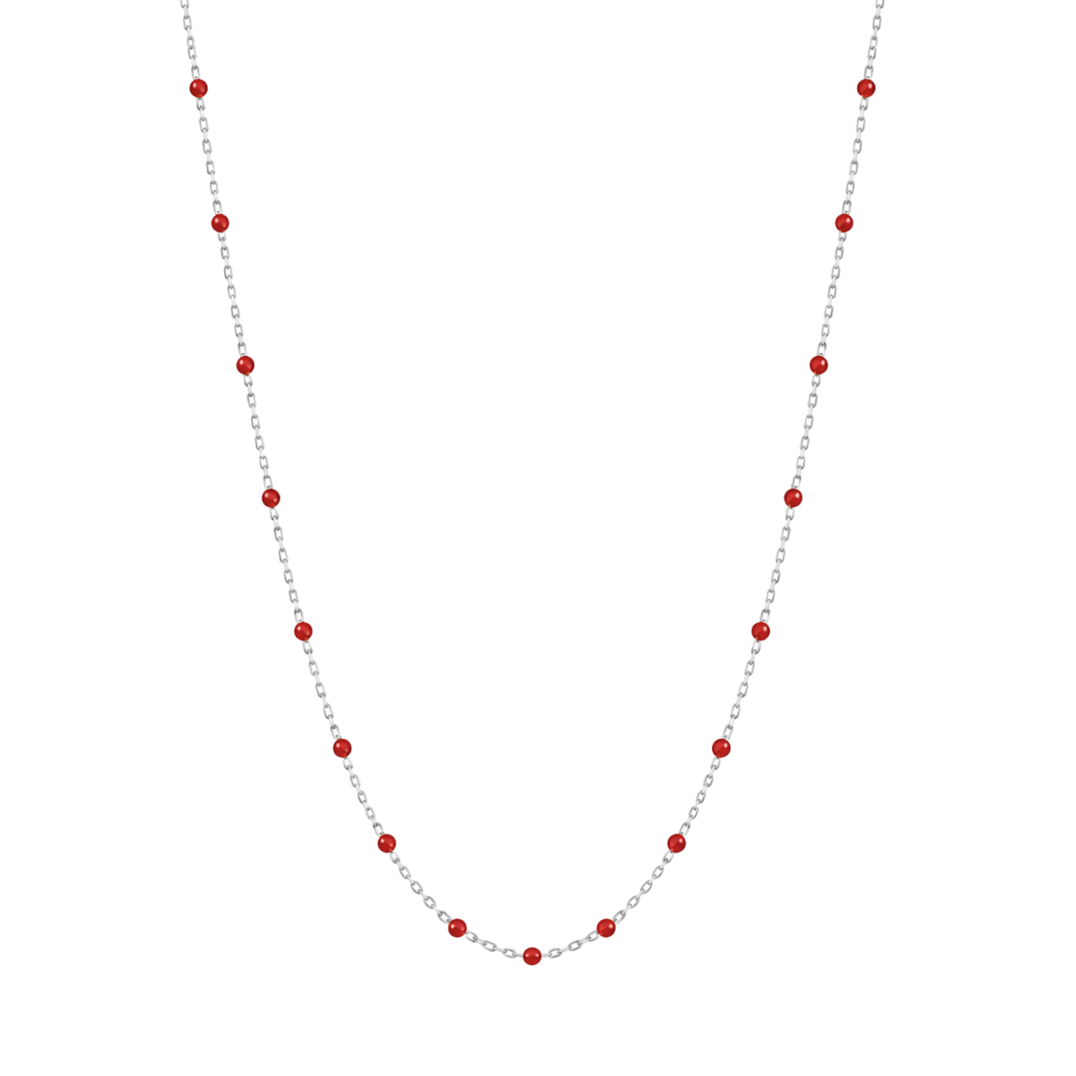 Chaîne à Billes Rouge