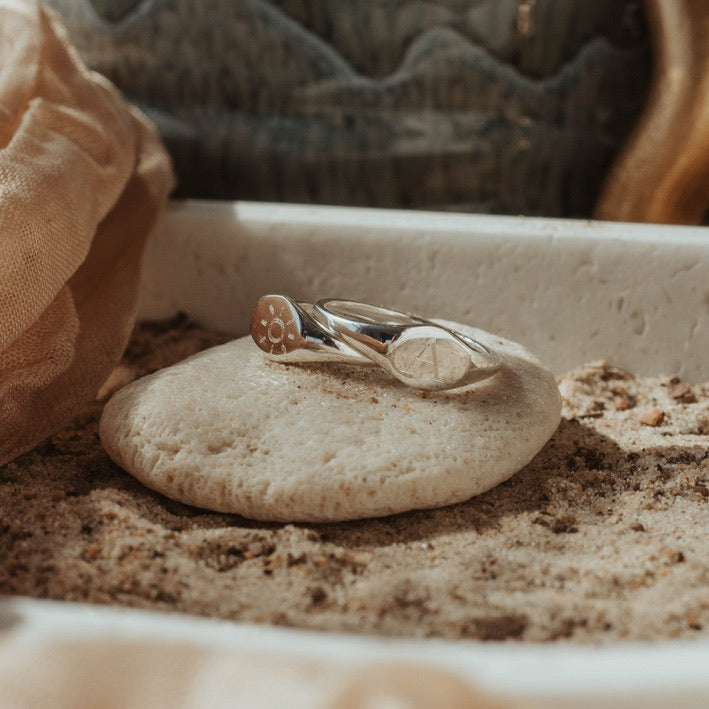 Bague Chevalière