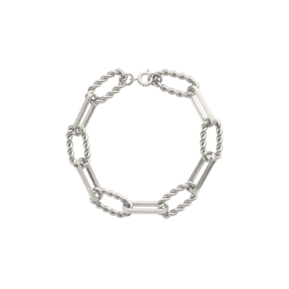 Twisted Paperclip Bracelet