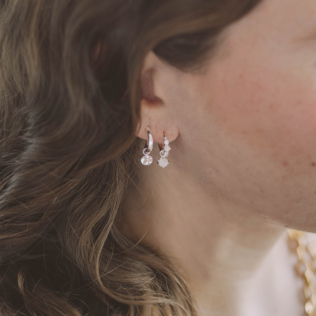 Anneaux avec Opale et Zircons