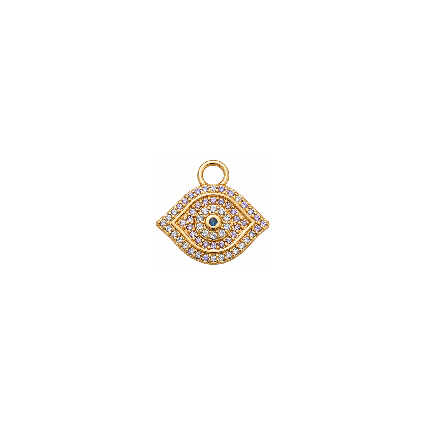 Oeil de Protection avec Zircons