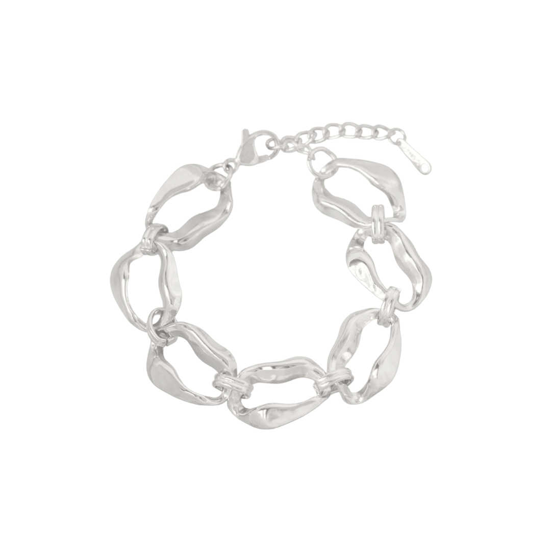 Wavy Link Bracelet