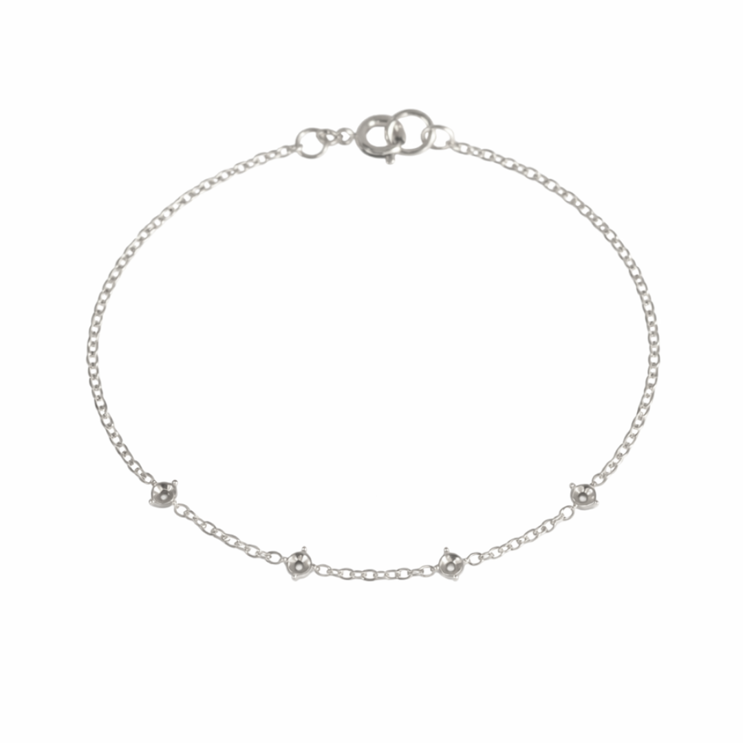 Bracelet de Quatre Pierres Personnalisable