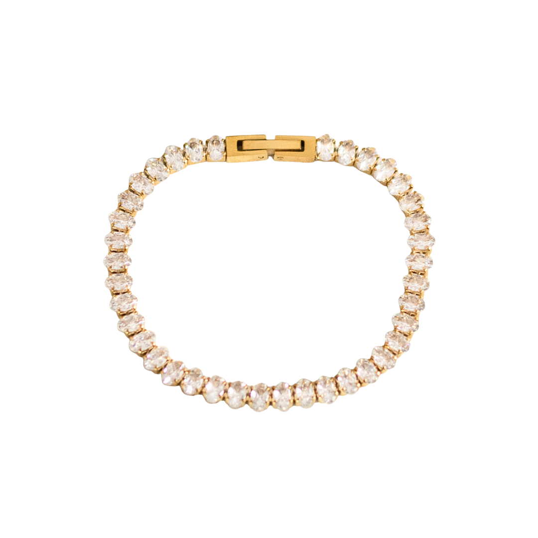 Tennis Bracelet with Zircons