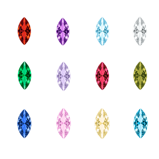 Birthstones - Marquise-Cut Stone