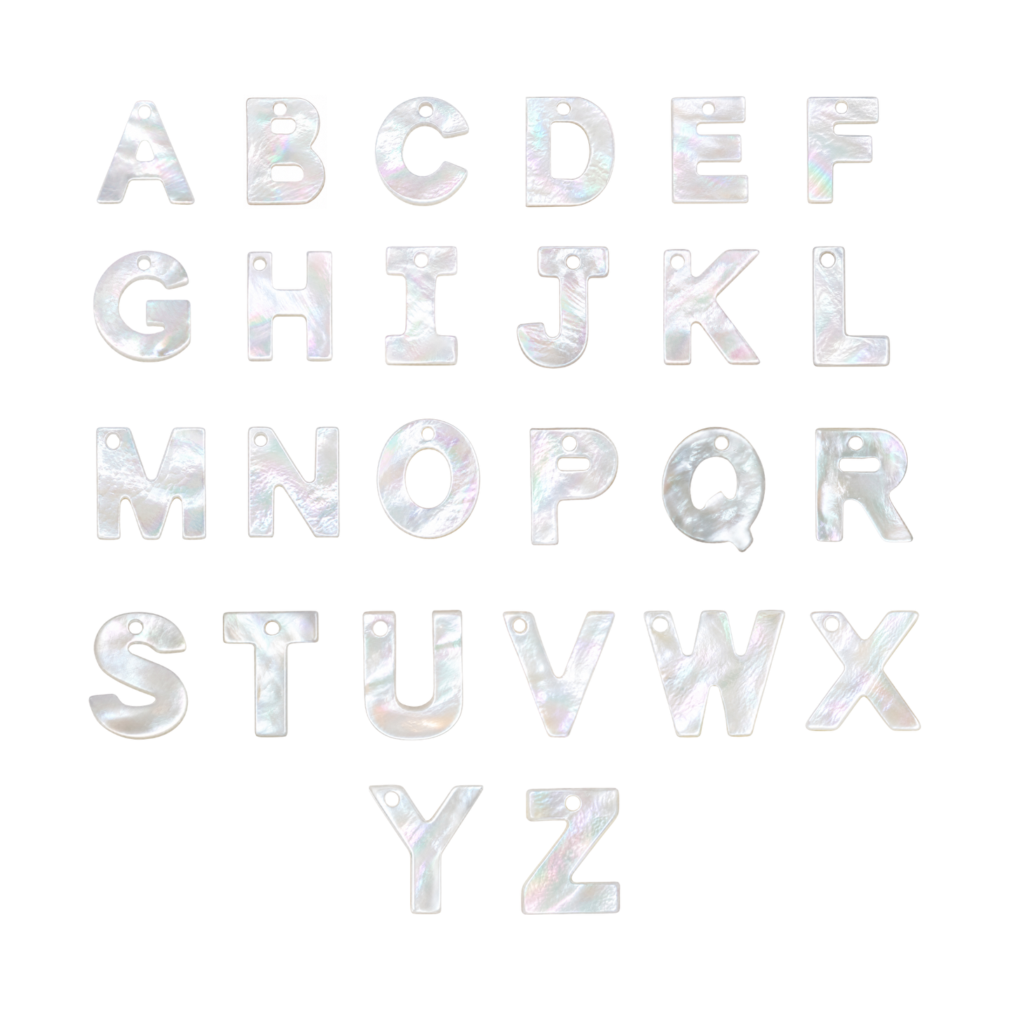 Alphabet Nacré