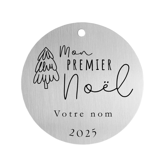 Boule de Noël Personnalisée WA925 - Mon Premier Noël